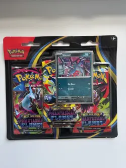 🔥 Pokemon TCG: Phantasmal Flames Triple Blister (Sneasel) - New & Sealed ✨ - Image 1