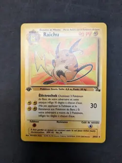 Raichu (29) - Fossil (FO) 1ST Edition - Pokemon TCG - FRENCH - LP - Image 2