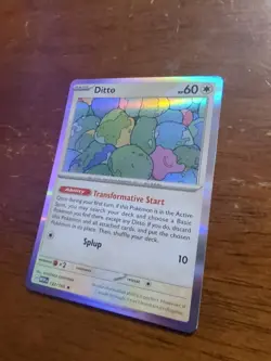 Ditto Holographic Rare 132/165 Pokemon TCG Scarlet & Violet 151 NM/M - Image 2
