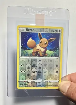 Eevee 130/185 (NM) Reverse Holo Sword & Shield: Vivid Voltage 2020 Pokemon - Image 3