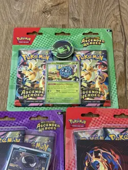 Pokemon Ascended Heroes Tech Sticker Collection Bundle X5. 24hrs Dispatch ✅ - Image 3