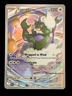Tornadus - (Pokemon Center Exclusive) (210) SV: Scarlet & Violet Promo Cards Pok - Image 1