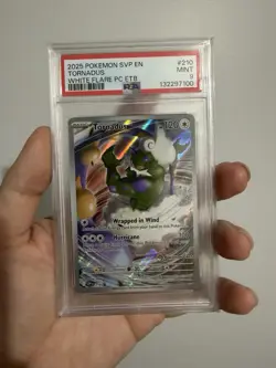 Tornadus - 210 (Pokemon Center Exclusive) 210 Sv: Scarlet & Violet Promo Psa 9 - Image 1