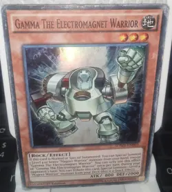 Gamma The Electromagnet Warrior SDMY-EN003 Super Rare Structure Deck: Yugi Muto - Image 1