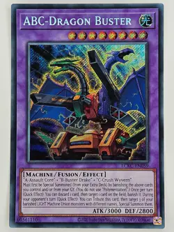 Yu Gi Oh - LCKC-EN059 ABC-Dragon Buster - Secret Rare - Image 1