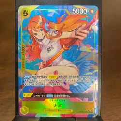 ONE PIECE Card Game Nami Alt Art OP08-106 SR Two Legends Japanese - Image 1