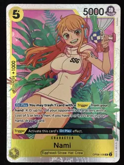 Nami (OP08-106) - Two Legends (OP08) - One Piece Card Game - Image 1