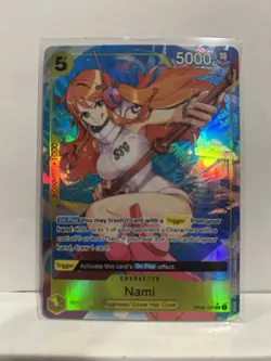 Nami OP08-106 SR One Piece Card Game Two Legends English Edition - Image 2