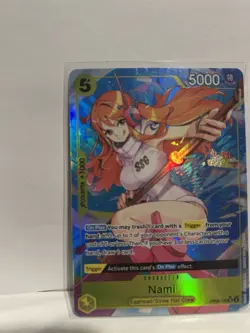 Nami OP08-106 SR One Piece Card Game Two Legends English Edition - Image 4