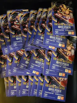 One Piece OP-14 The Azure Sea's Seven Sleeved Booster Packs x24 English Sealed - Image 1