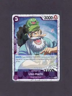 Uso-Hachi (Pirate Foil) ST18-001 Premium Booster The Best Vol. 2 Foil One Piece - Image 1