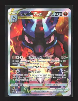 Pokemon SWSH: Sword & Shield Promo Cards #SWSH291 Promo,Holo Lucario VSTAR Holo - Image 1