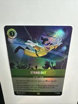 Stand Out (Epic) 213/204 Fabled Holo Disney Lorcana Card NM - Image 2