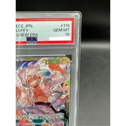 PSA 10 Luffy Nika OP05-119 Awakening of the New Era ONE PIECE Card Japanese 2023 - Image 3