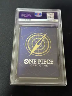 PSA9 One Piece Monkey D. LUFFY JAPANESE OP05-119 ALTERNATE ART 2390 - Image 3