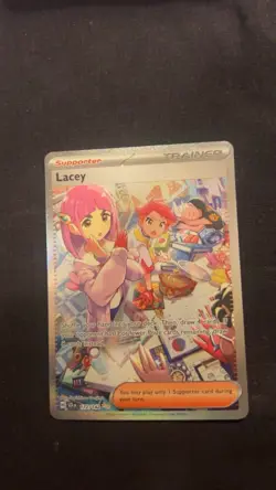 Pokemon TCG Illusions Lacey Trainer Stellar Crown 172/142 NM - Image 1