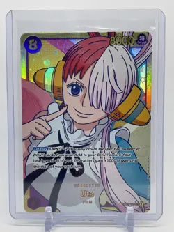 Uta Film RED One Piece TCG Paramount War OP02-120 SEC Secret Rare NM - Image 1