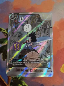 Dragon Ball Super Card Game Son Goku: Childhood R+ SB01-053 - Image 1