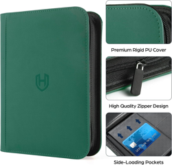 Card Binder 4 Pocket with Zipper, 288 Pockets Trading Card Holder Book, Premium - Image 2
