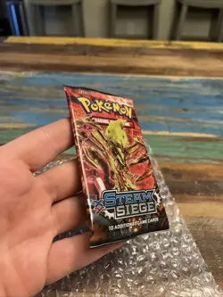 Pokemon Cards XY Steam Siege Booster Pack Factory Sealed TCG Mid Era Fire 820650801334 - Image 3
