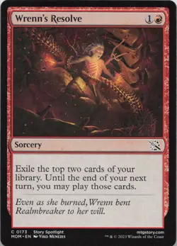 Wrenn's Resolve C March of the Machine 173 - LP MTG - Image 1