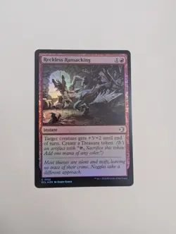 MTG - Reckless Ransacking (Foil) - Lorwyn Eclipsed NM/M Condition - Image 1