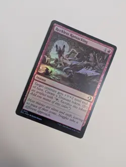 MTG - Reckless Ransacking (Foil) - Lorwyn Eclipsed NM/M Condition - Image 2