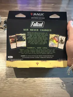 MTG Universes Beyond Fallout Scrappy Survivors Commander Deck Sealed - Image 3