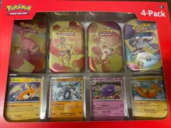 Pokemon Scarlet & Violet 151 4 pack Mini Tins Sam's Club Bundle - Image 1