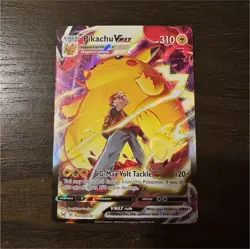 Pokemon Pikachu VMAX TG17/TG30 Lost Origin Trainer Gallery NM - Image 1
