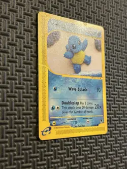 Pokemon Squirtle TCG Expedition Base Set Card 131/165 Regular Common - Image 2