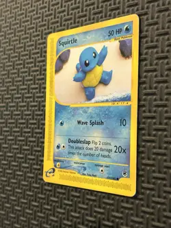 Pokemon Squirtle TCG Expedition Base Set Card 131/165 Regular Common - Image 3