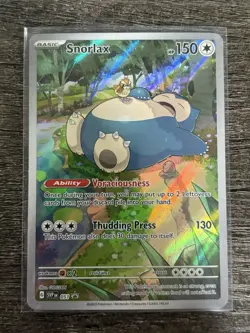 Pokemon TCG - Snorlax - SVP 051 - 151 Black Star Promo - Image 1