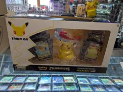 Pokemon TCG Celebrations Premium Figure Collection Pikachu VMAX Box New 820650809408 - Image 1