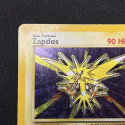 1999 Zapdos Pokemon TCG Base Set Holo 16/102 MP - Image 5