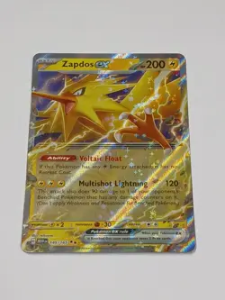 Zapdos ex 145/165 Double Rare Holo SV: Scarlet & Violet 151 NM Pokemon - Image 1