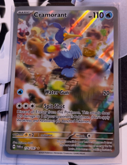 Pokemon Card TCG - Cramorant 176/167 Illustration Rare Twilight Masquerade NM - Image 1