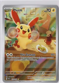 Plusle AND Minun Illustration Rare Pokemon Cards 193 & 194 PAR English NM Art x2 - Image 2