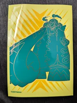 1X Single Official 2020 Rebel Clash ETB Copperajah Pokemon Trading Card Sleeve - Image 1