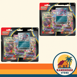 Phantasmal Flames Mega Evolution Promo Pokemon TCG Booster 3-Pack - Image 1