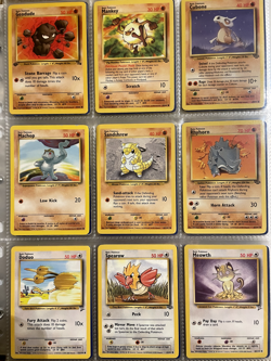 base set pokemon card lot, 31 different pokemon, many 1st edition see other lots - Image 3