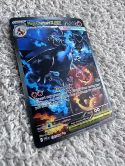 Mega Charizard x Ex 125/094 SIR Full Art Phantasmal Flames English Pokemon Card - Image 2