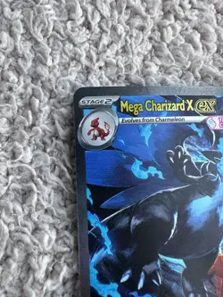 Mega Charizard x Ex 125/094 SIR Full Art Phantasmal Flames English Pokemon Card - Image 4