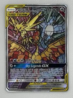 Moltres Zapados Articuno GX Tag Team Promo SM210 Pokemon Card TCG NM Condition - Image 1