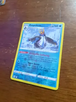 Pokemon TCG Empoleon Sword & Shield - Brilliant Stars #37 Reverse Holo - NM - Image 2