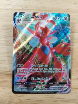Scizor Vmax 119/189 Darkness Ablaze NM Full Art Ultra Rare Pokemon Card - Image 1