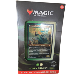 2 Pack Magic The Gathering Starter Commander Deck Token Triumph Emmara New - Image 2