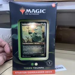 Mtg Starter Commander Deck Token Triumph - Image 1