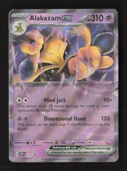 Alakazam ex - Holo SV: Scarlet & Violet Promo Cards 050 NM Pokemon TCG - Image 1