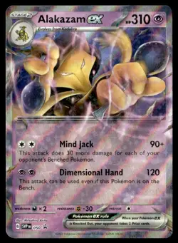 Alakazam ex - Promo Holo SV: Scarlet & Violet Promo Cards 050 NM Pokemon TCG - Image 1